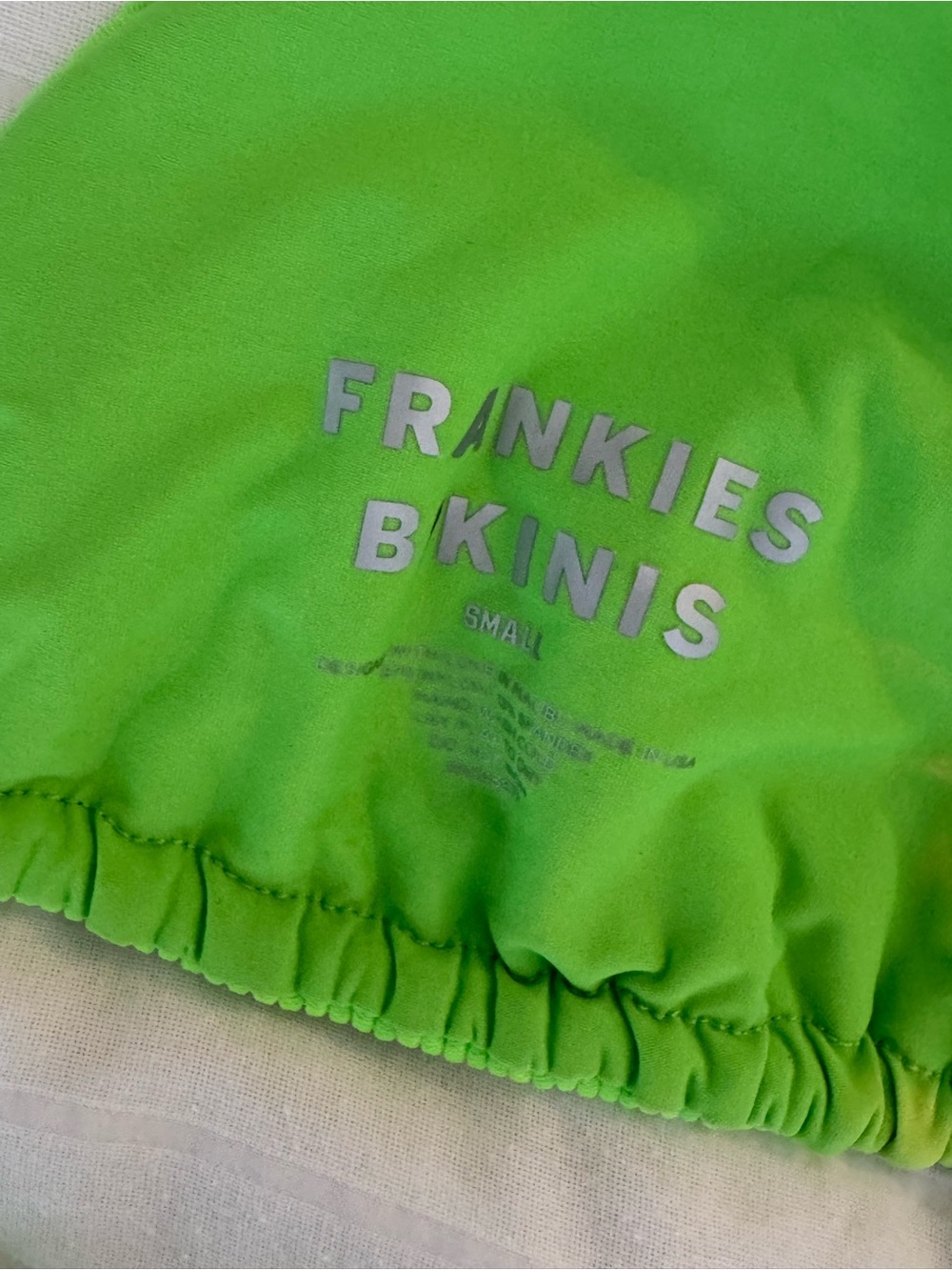 Frankie’s Ribbed Triangle Bikini Set - Picture 6 of 6